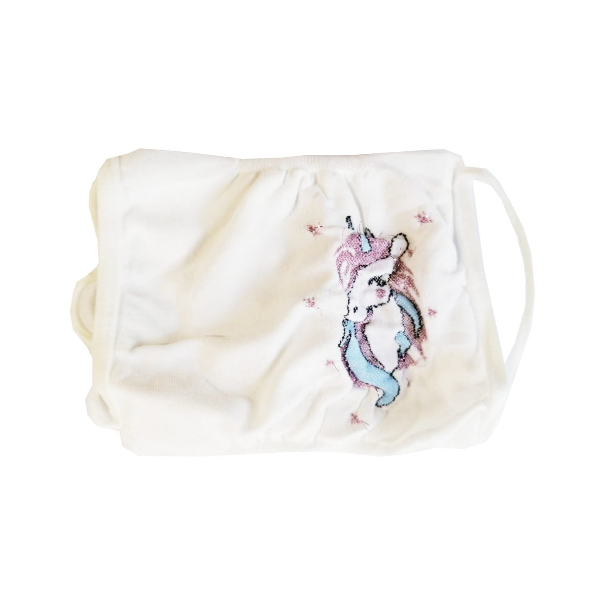 Masque de protection lavable pour enfants motif licorne, 3 pièces