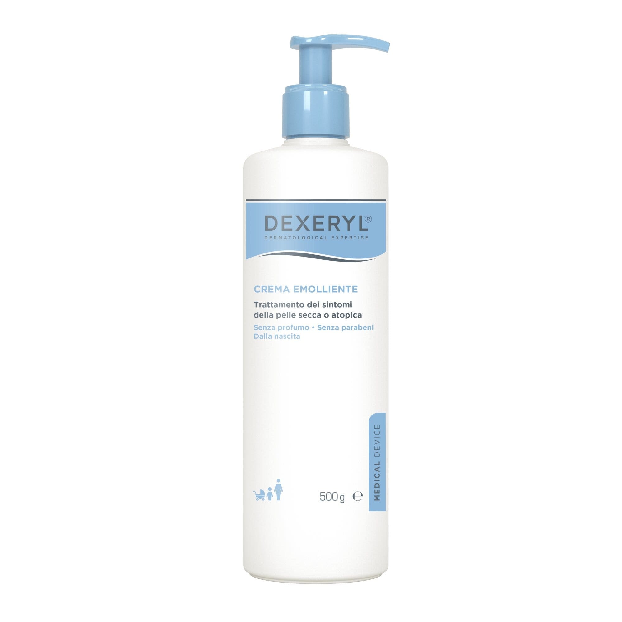 Dexeryl Crema Emolliente Per Pelle Secca E Atopica 500g
