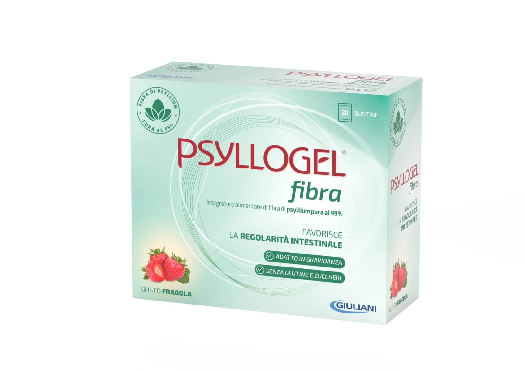 Psyllogel Fibra Fraise 20 sachets