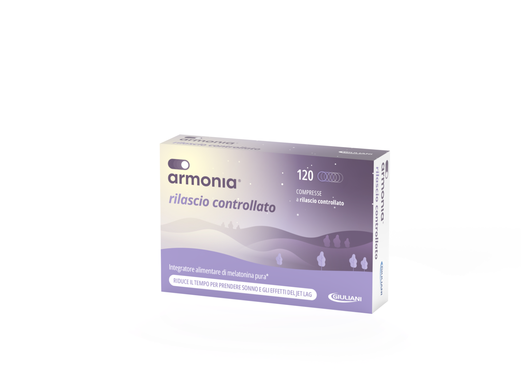 Armonia Rilascio Controllato 1 mg Melatonina 120 Compresse - Dormi Meglio