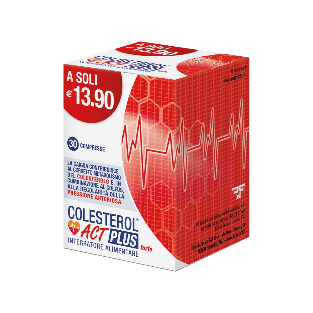 Colesterol Act Plus Forte 30 comprimés