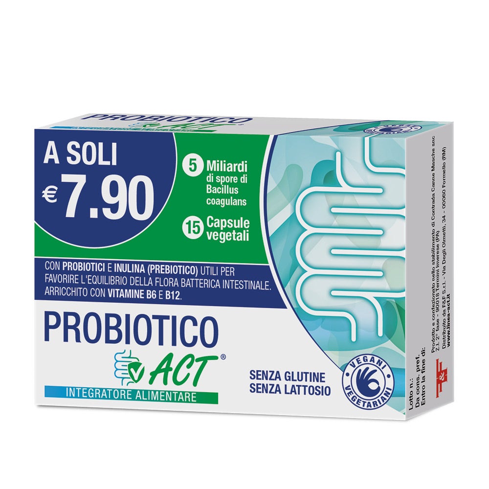 Probiotico Act 15 gélules