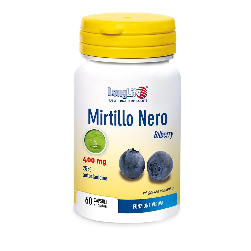 Longlife Myrtille noire 60 gélules