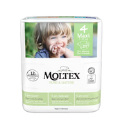 Couches Moltex Pure&Nature Taille 4 Maxi 29 pièces 7/18 kg