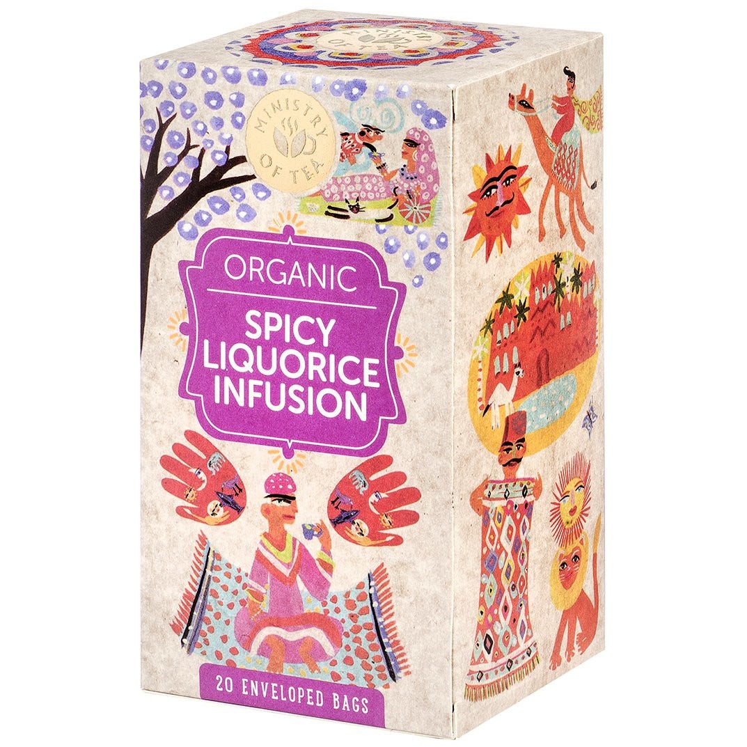 Ministry Of Tea Infusion biologique Réglisse épicée 20 sachets