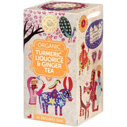 Ministry Of Tea Infusion Biologique Curcuma Réglisse Gingembre 20 Sachets