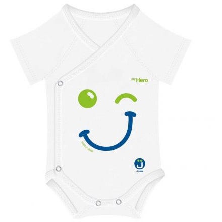 J Bimbi Body My Hero Bio Cotton 4 Season 44-62 cm Wink&Smile Œil clin