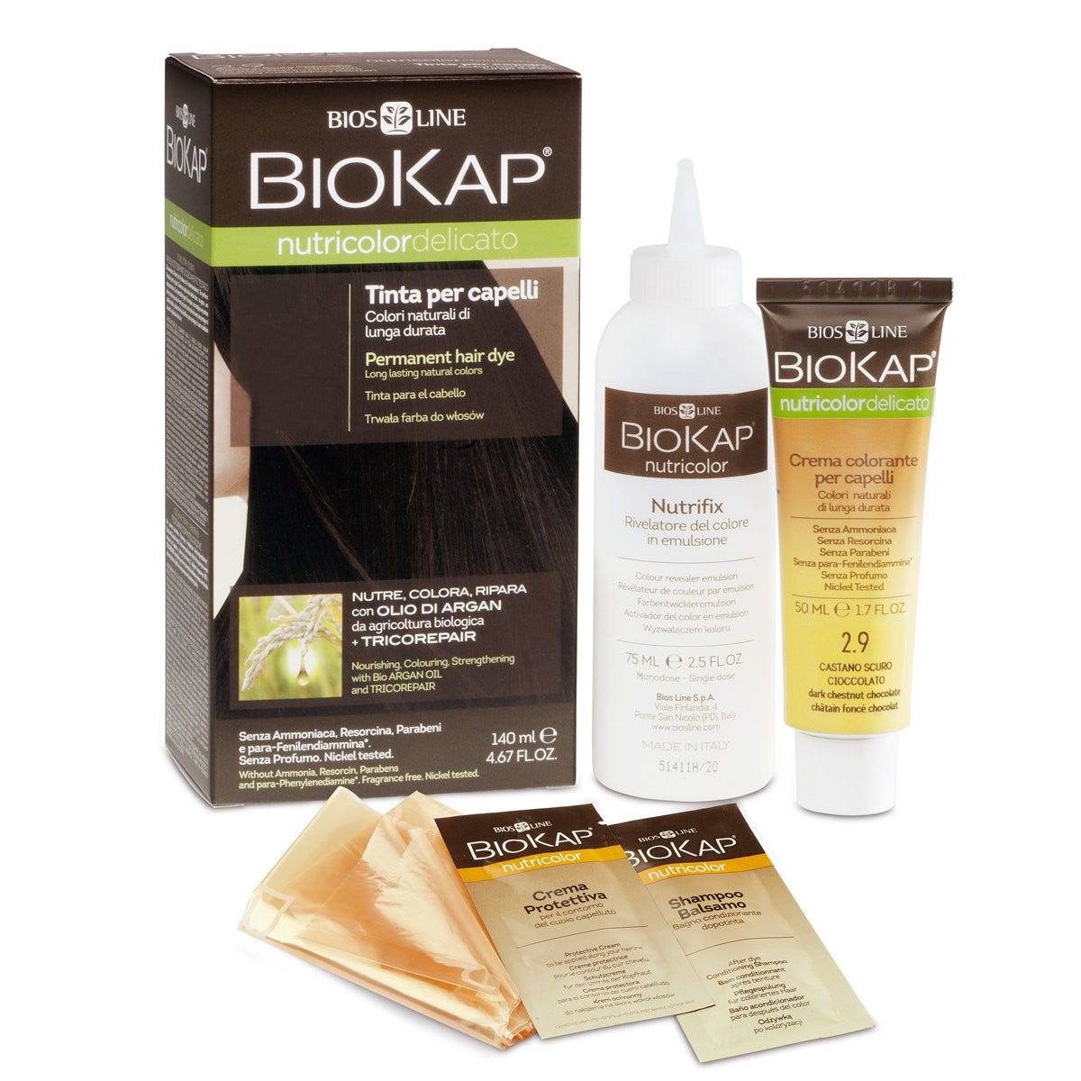 Biokap Nutricolor Tinta Delicato 7.33 Biondo Grano Dorato
