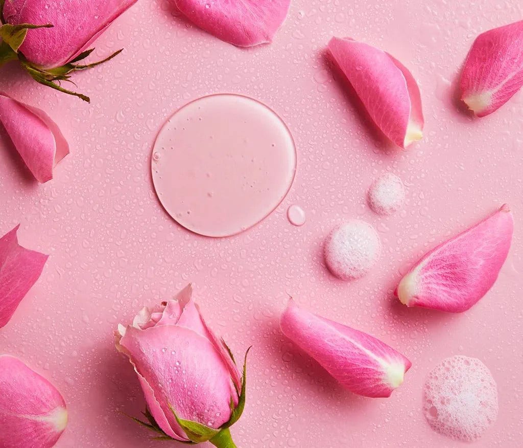 Nivea Naturally Good Doccia Olio Rosa 300ml