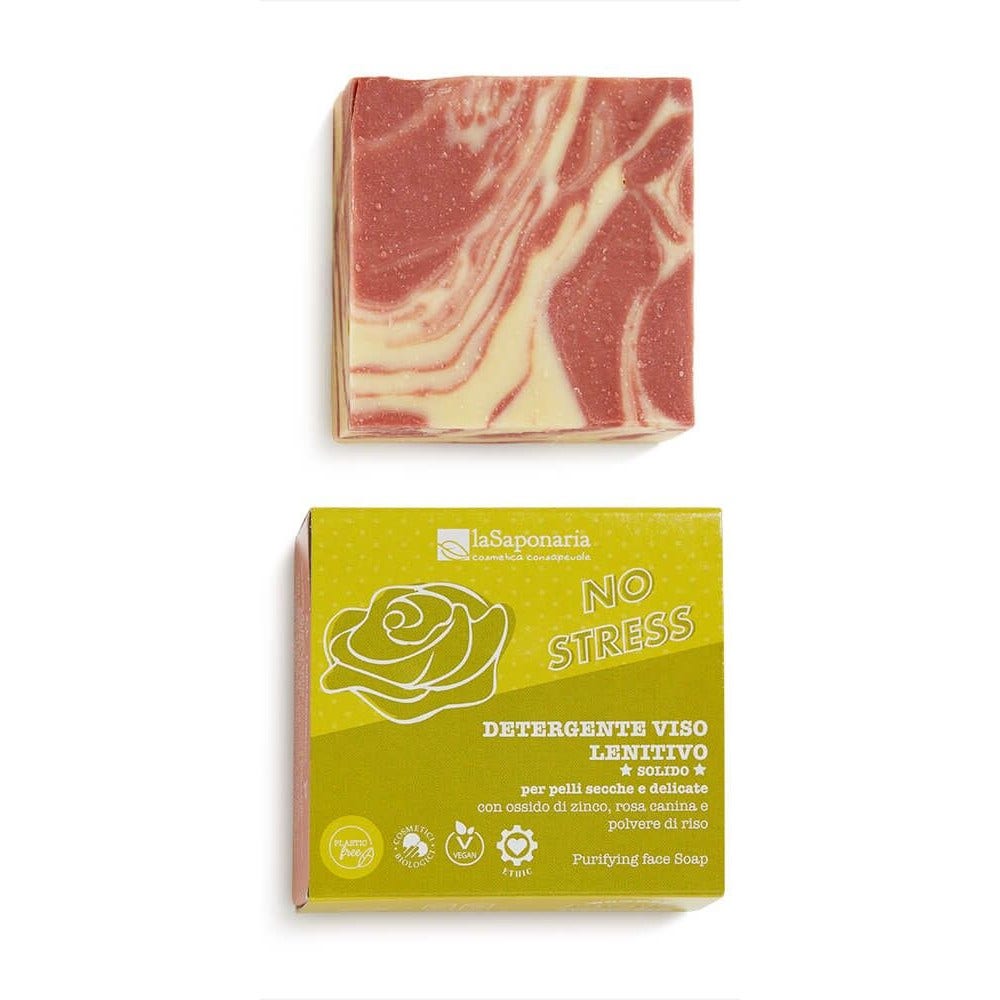 La Saponaria Wonder Pop Detergente Viso Solido Lenitivo No Stress 70g
