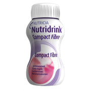 Nutridrink Compact Fibre Fraise 125 ml, lot de 4