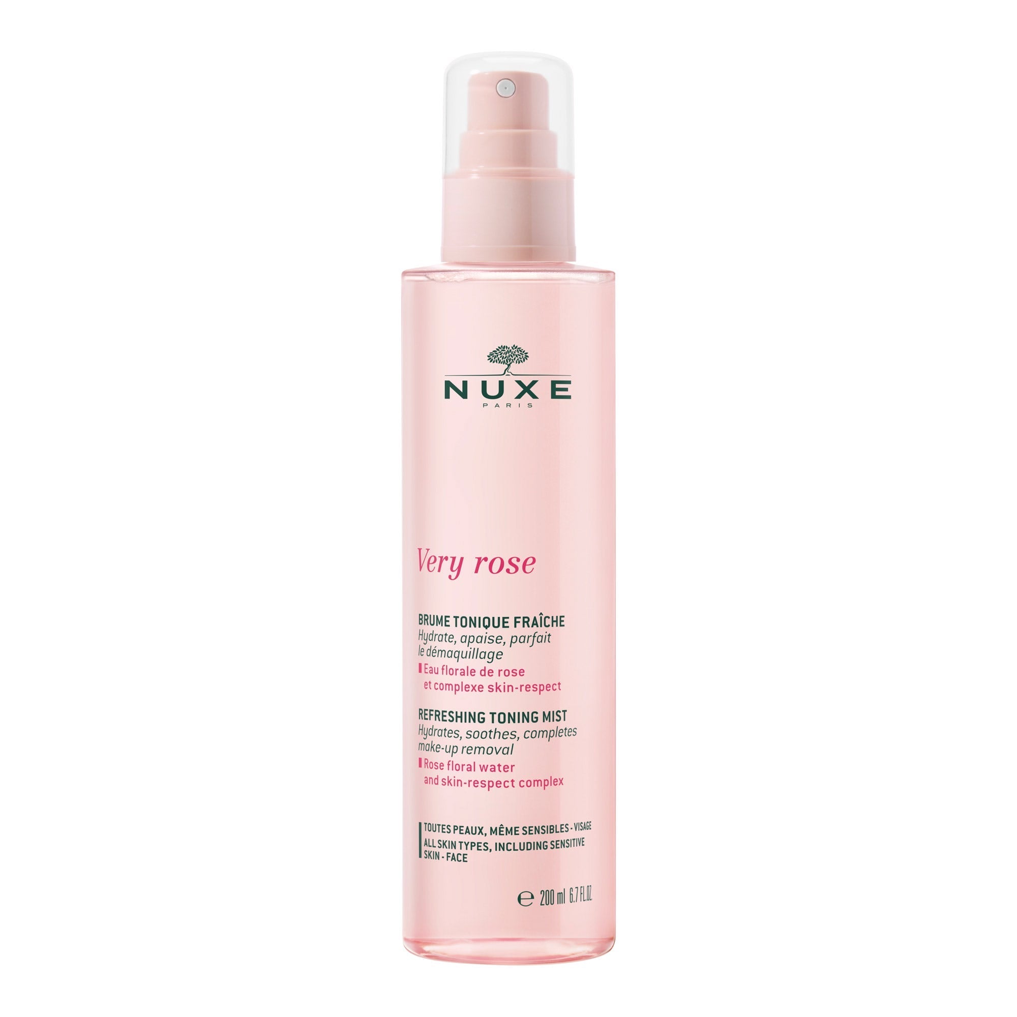 Nuxe Very Rose Tonique Spray Rafraîchissant 200 ml