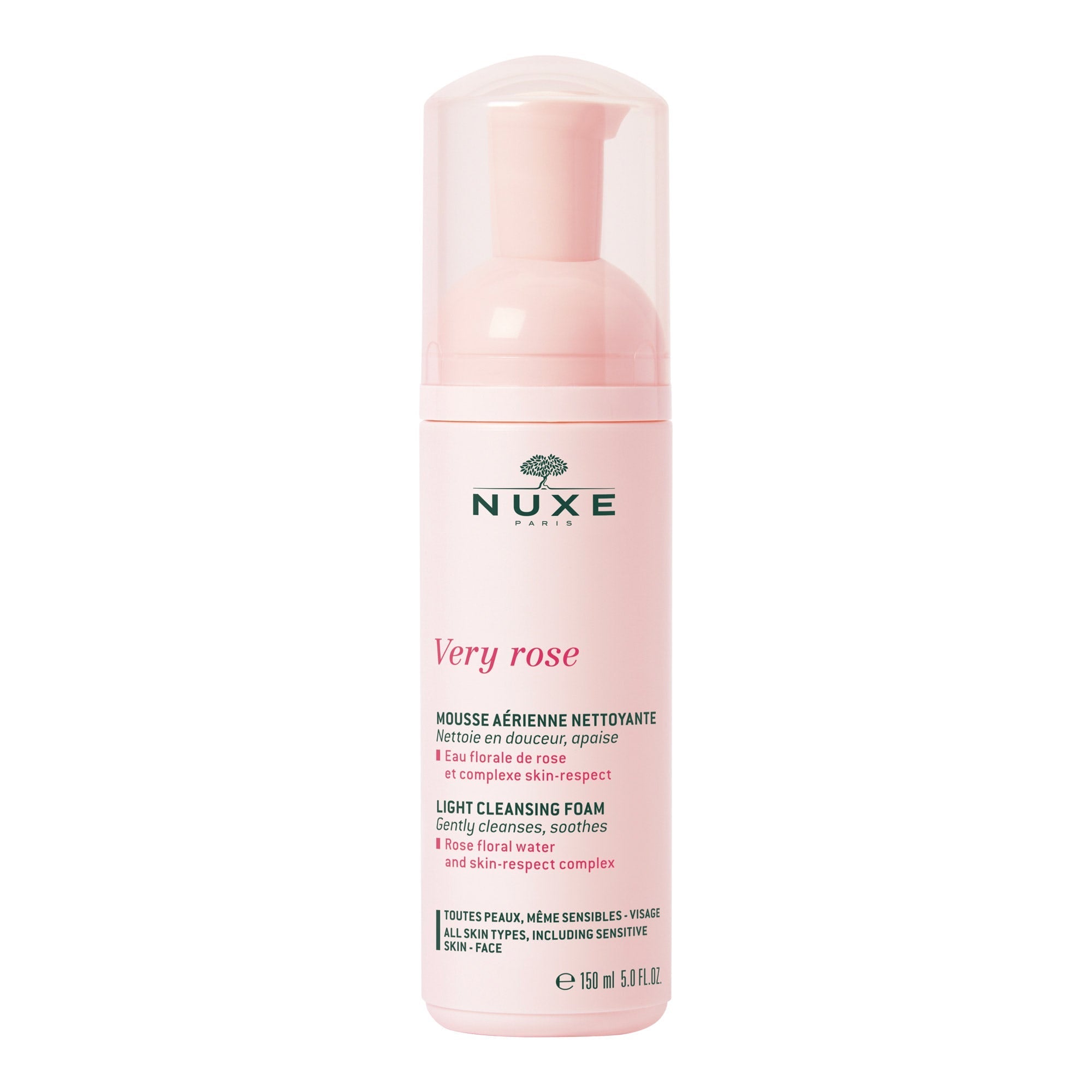 Nuxe Very Rose Mousse Nettoyante Légère 150 ml