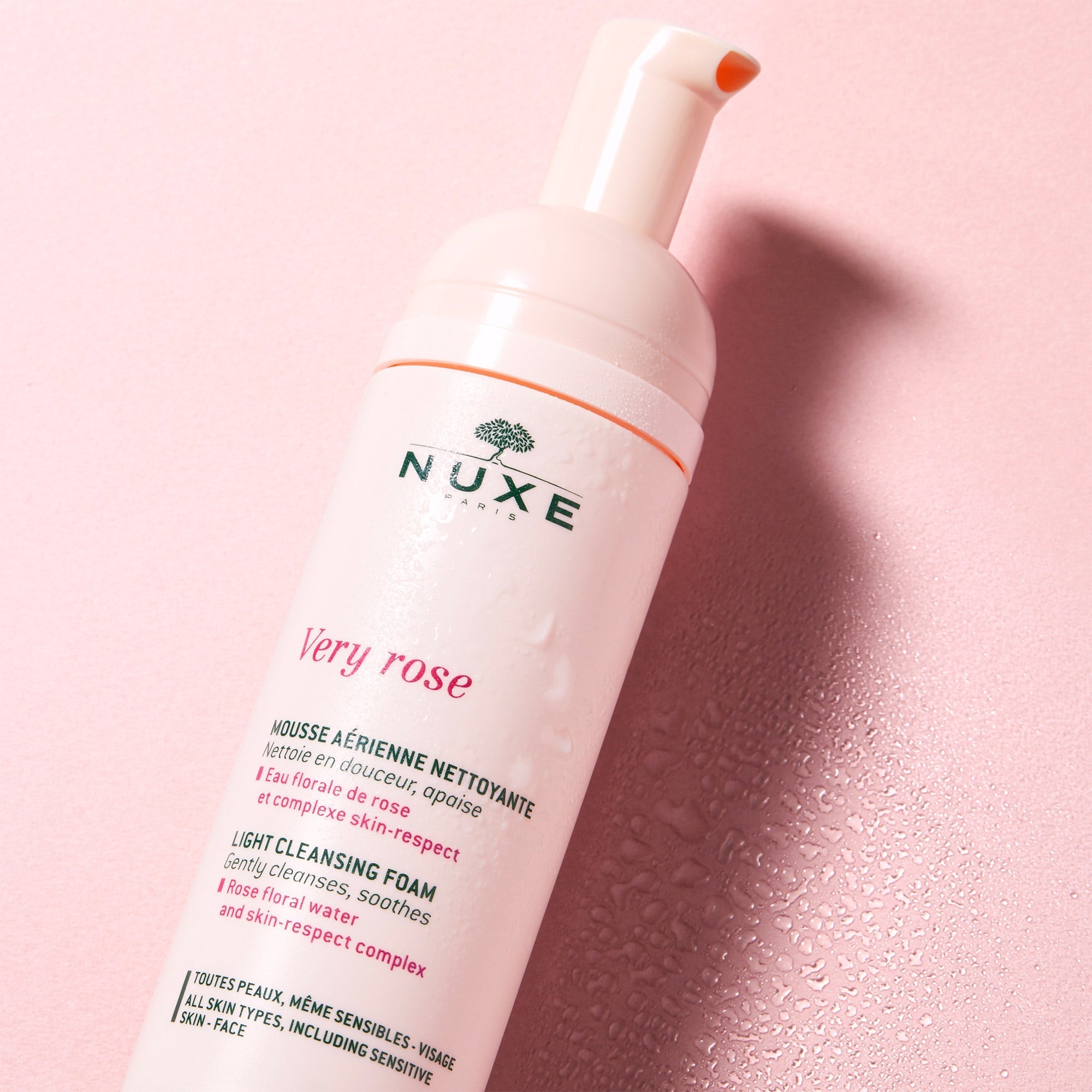 Nuxe Very Rose Mousse Nettoyante Légère 150 ml