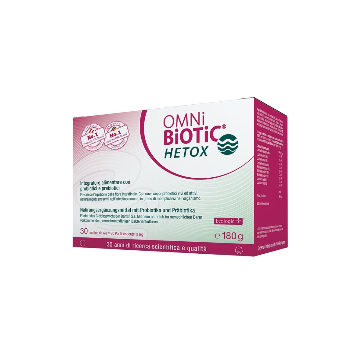 Omni Biotic Hetox 30 sachets de 6 g
