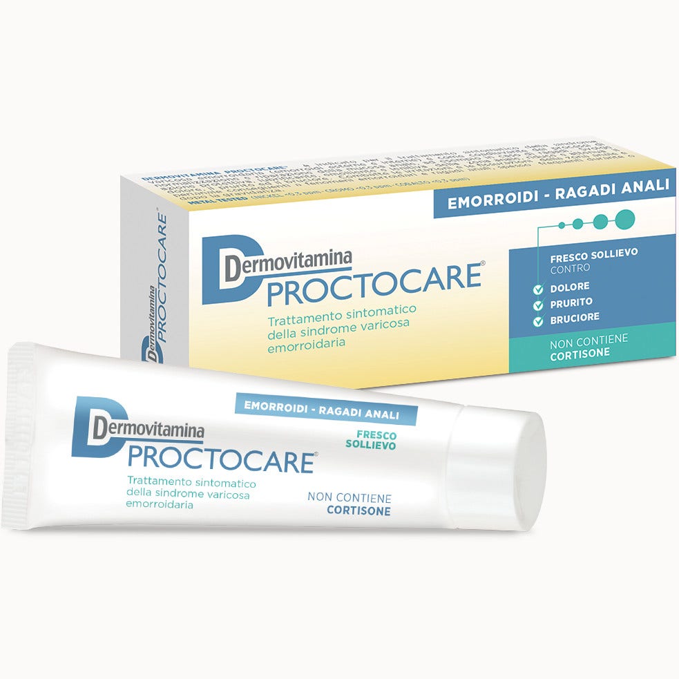 Dermovitamina Proctocare Crème 30 ml + 1 canule d'application