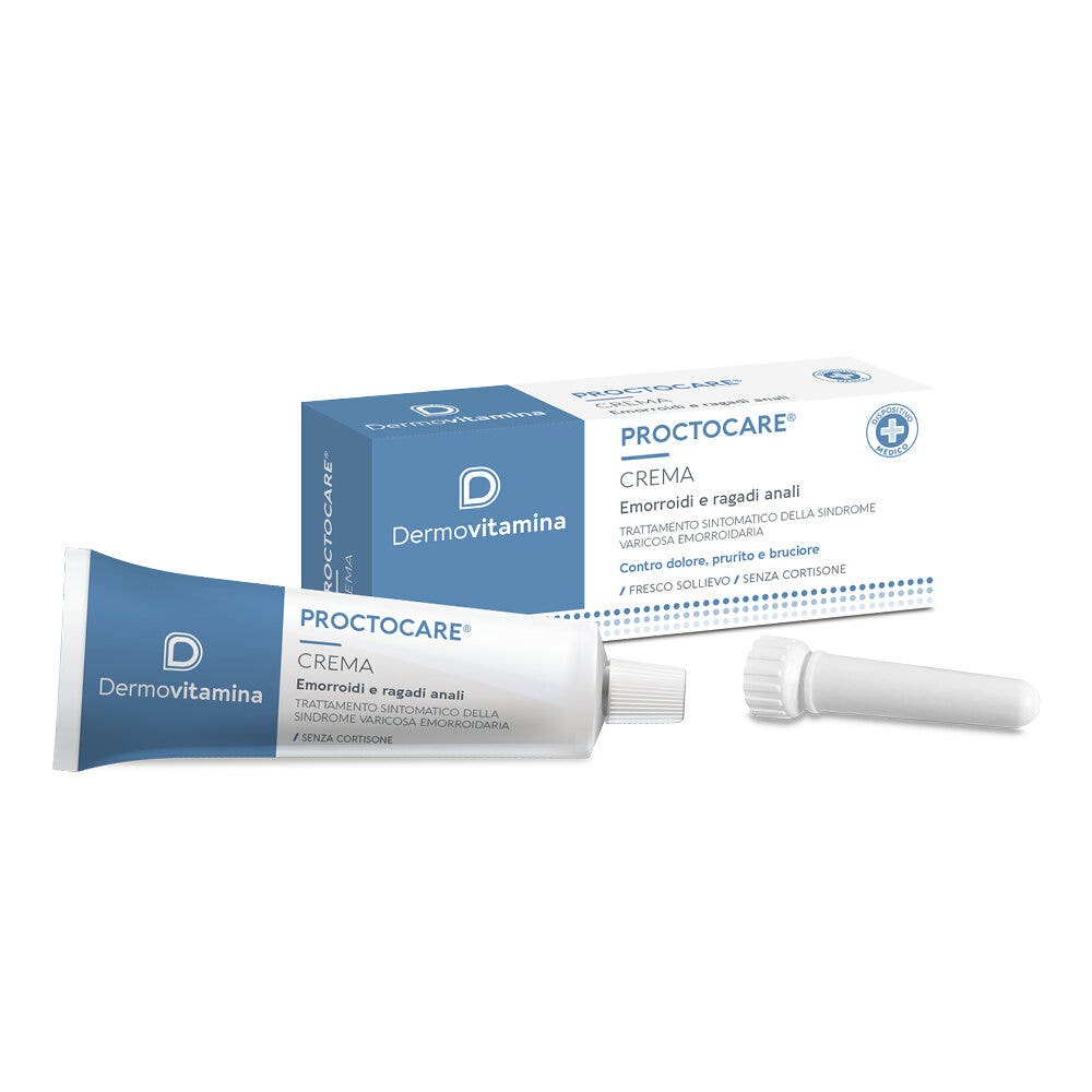 Dermovitamina Proctocare Crème 30 ml + 1 canule d'application