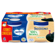 Mellin Omogeneizzato Tacchino 4x800g
