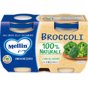 Mellin Omogeneizzato Broccoli 2x125g 4Mesi+