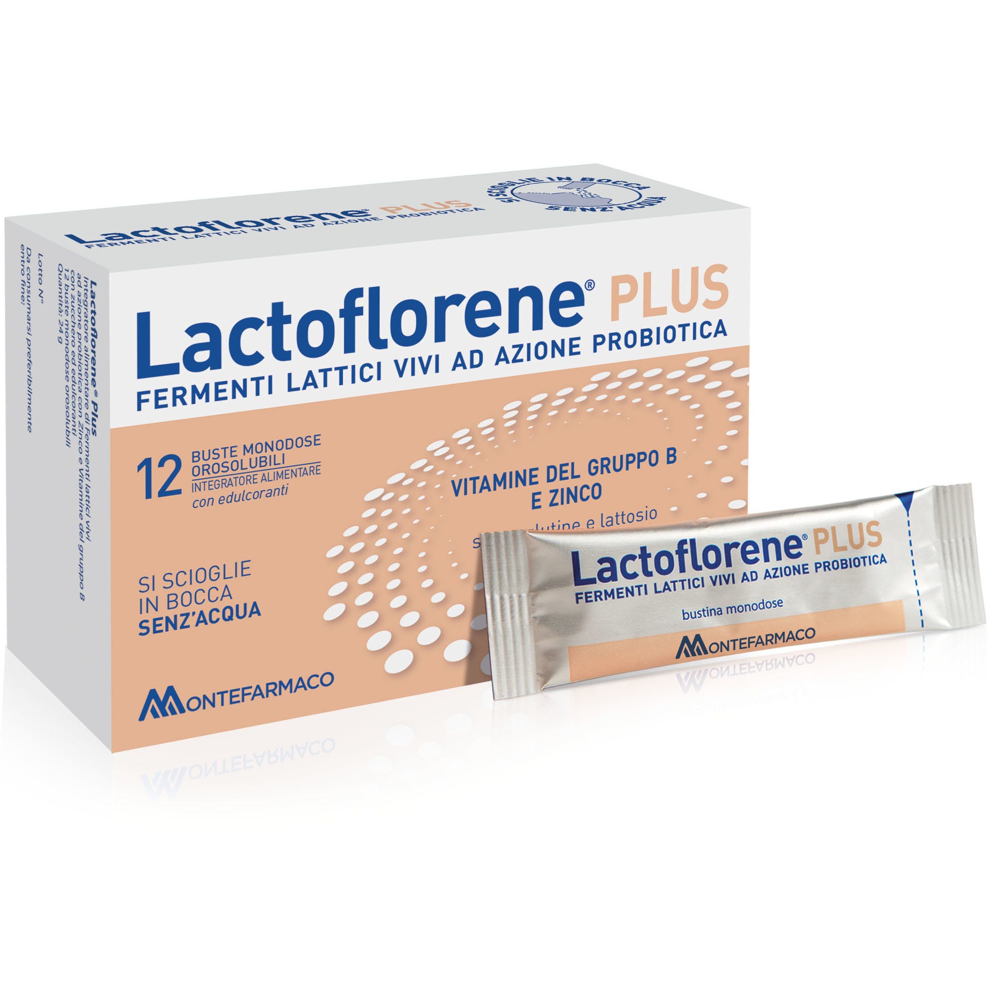 Lactoflorene Plus 12 sachets monodoses solubles en bouche
