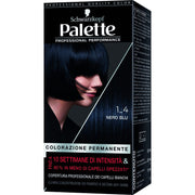 Schwarzkopf Palette Professional Performance Colorazione Permanente 1-4 Nero Blu 170g