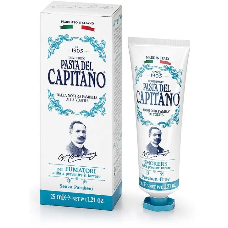 Pasta Del Capitano 1905 Dentifricio Fumatori 25ml