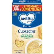 Mellin Pasta Cuoricini 500g 5 Mesi+
