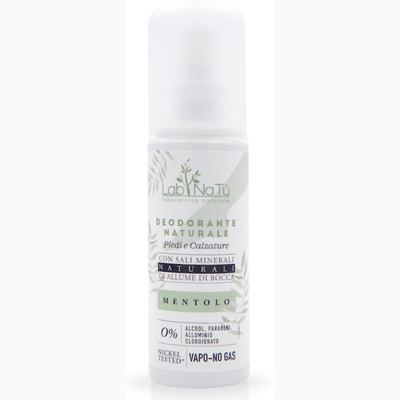 Lab Natù Deodorante Vapo Piedi Mentolo 100ml