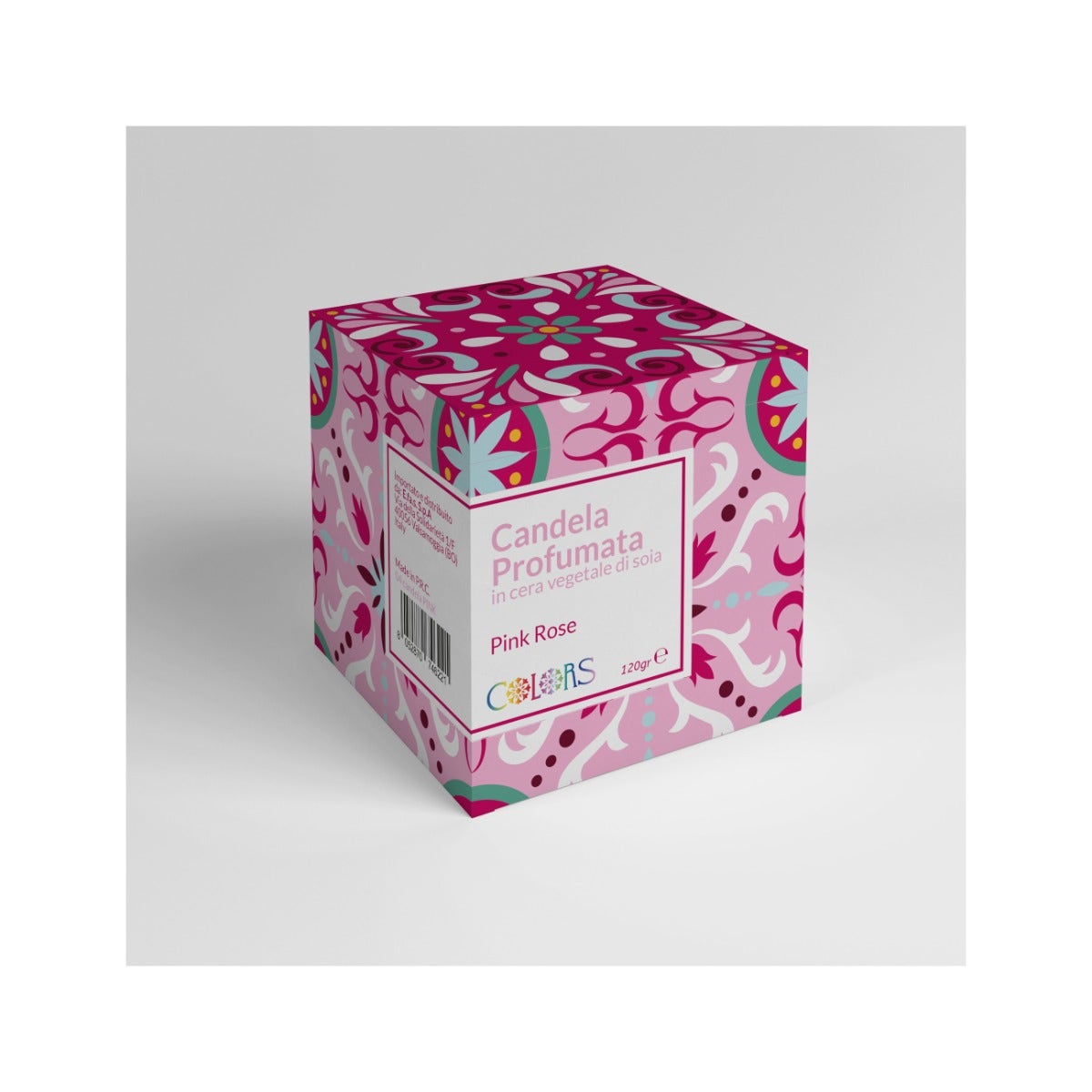 Le Maioliche Candela Pink 1 Pezzo