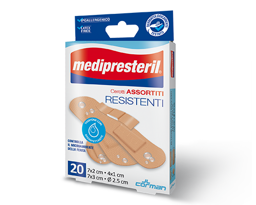 Medipresteril Cerotti Resistenti Assortiti 4 Formati 20 Pezzi