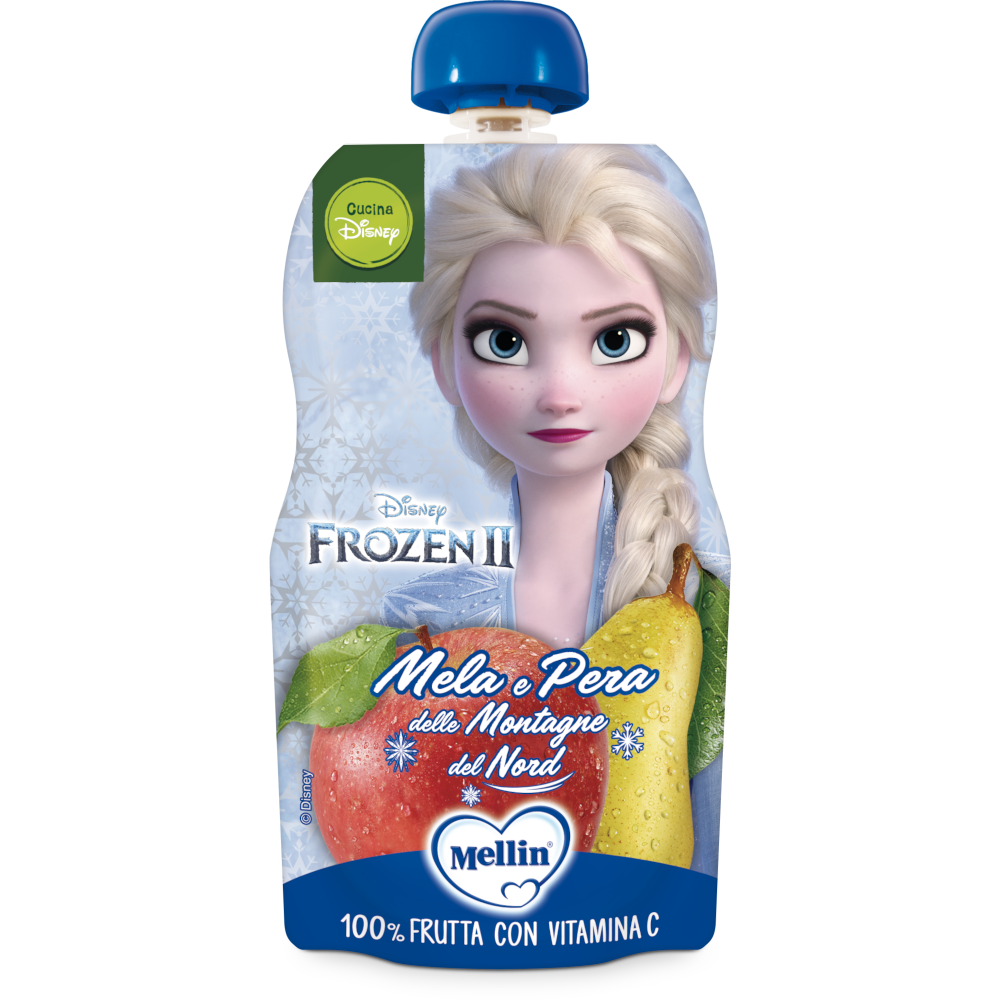 Mellin Poche de collation Disney Pomme-Poire 110 g