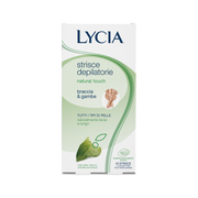 Lycia Natural Touch 20 Strisce Depilatorie Gambe Braccia