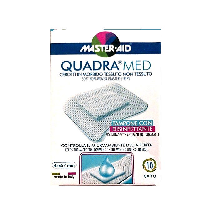 Quadramed Cerotti Extra 45x57mm 10 Pezzi
