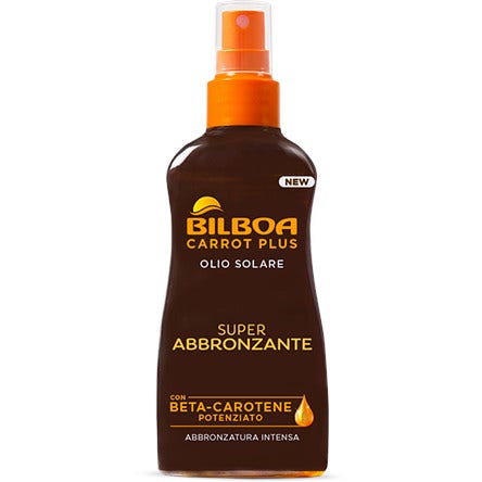 Bilboa Carrot Plus Huile en spray sans gaz super bronzante 200 ml