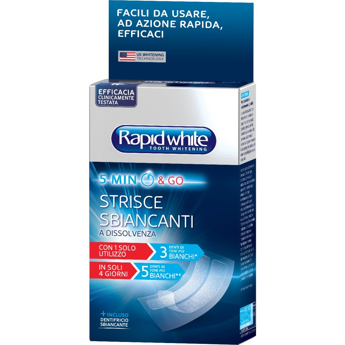 Rapid White Kit Strisce Sbiancanti
