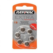 Blister de piles pour appareil auditif Zinco Aria Rayovac Discret 13