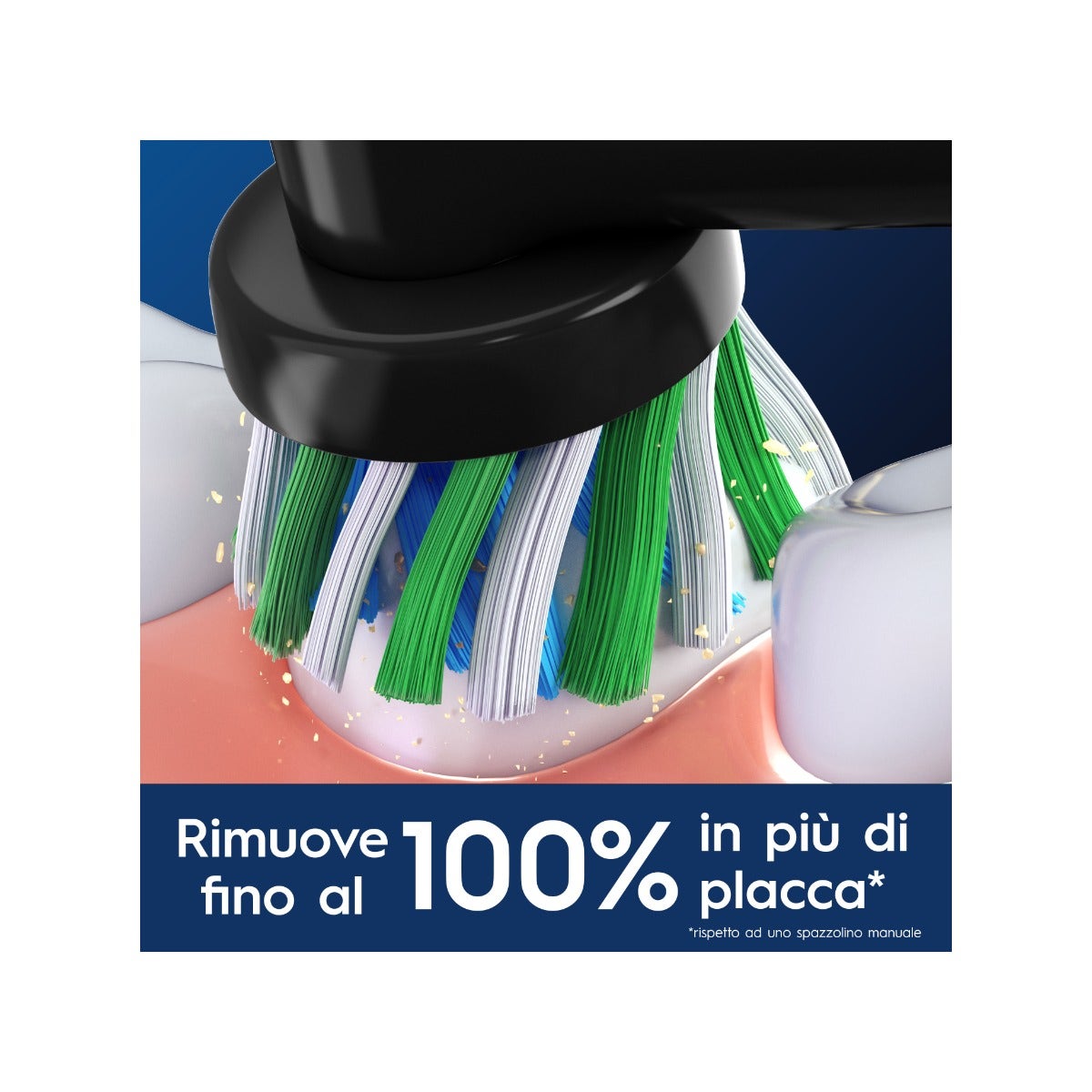 Oral-B Têtes de brosse de rechange Pro Cross Action Black 5 pièces