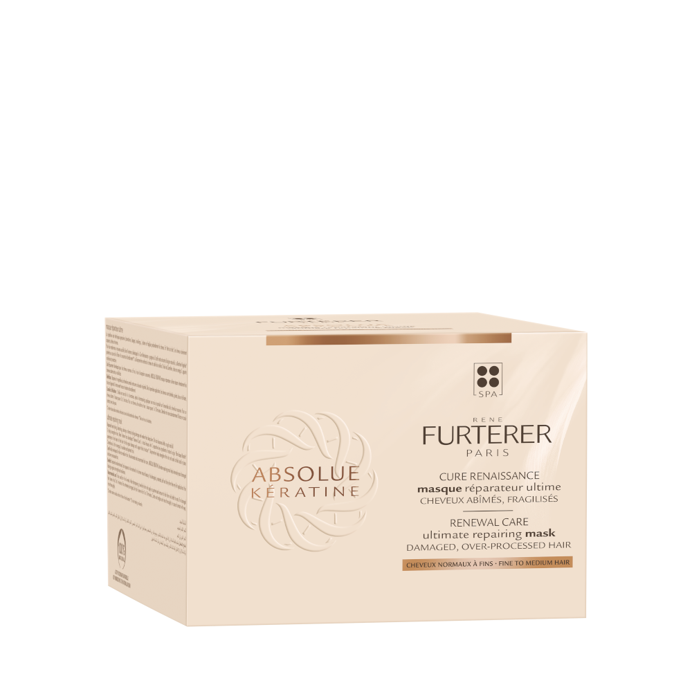 René Furterer Absolue Kératine Masque Reconstructeur Extrême Cheveux Abîmés et Fragilisés 200 ml