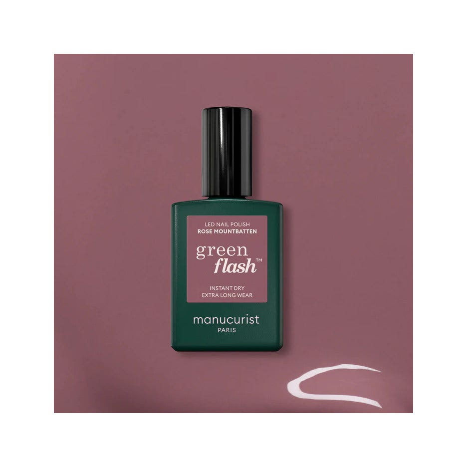 Manucurist Green Flash Smalto Led Rose Mountbatten 15ml