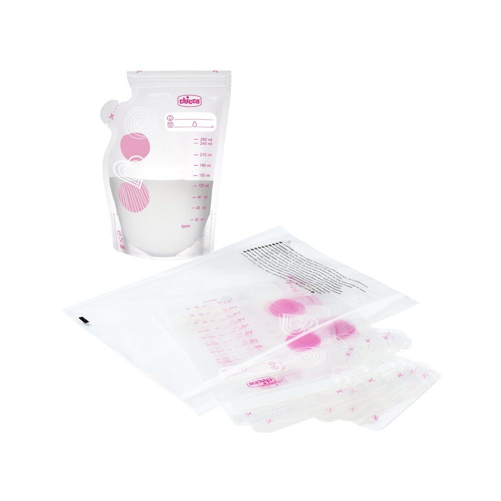 Chicco Sachets pour lait maternel, 30 pièces