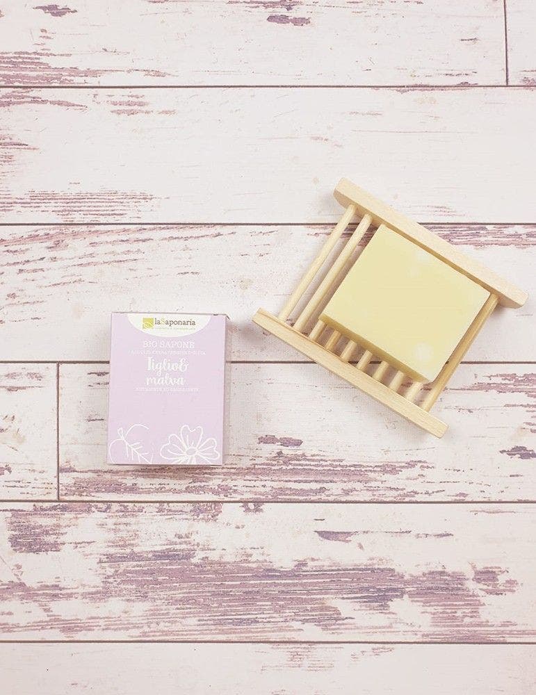 La Saponaria Bio Sapone Tiglio/Malva 100g