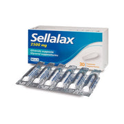 SellaLax Supposte Glicerina 2500mg 30 Pezzi Sollievo Rapido