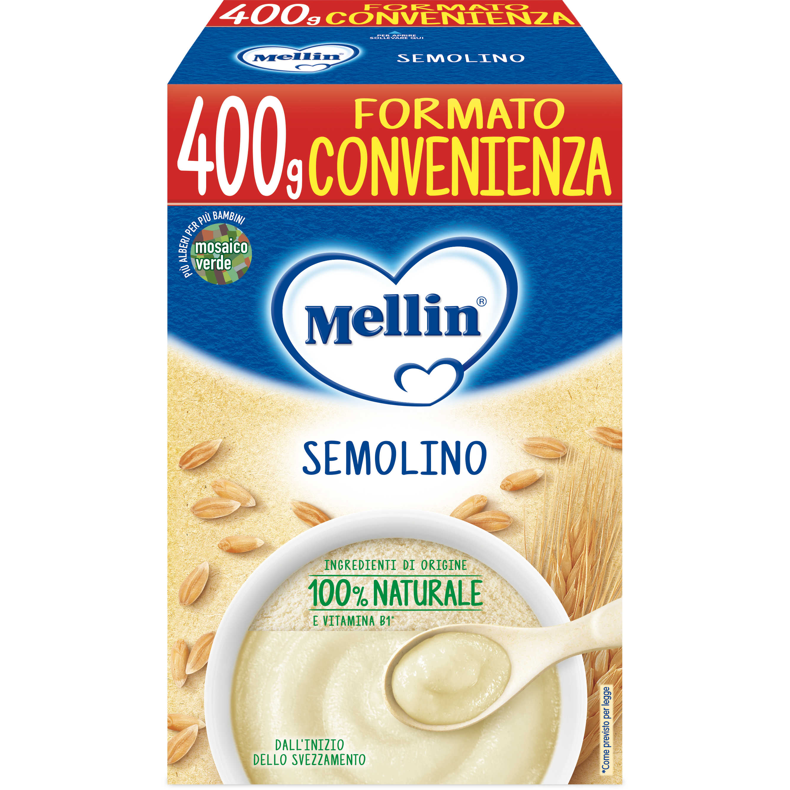Mellin Crème de semoule 400 g 4 mois+