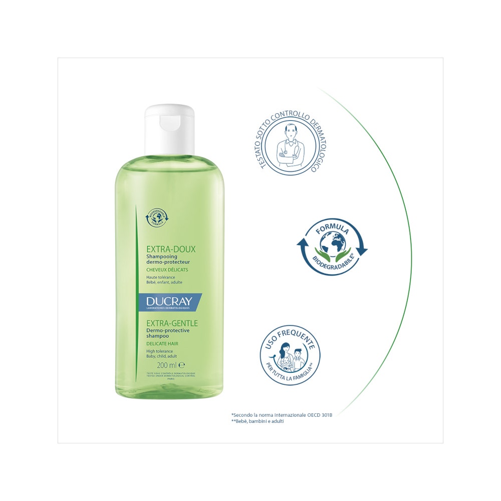 Ducray Extra Doux Shampooing Dermoprotecteur 200 ml