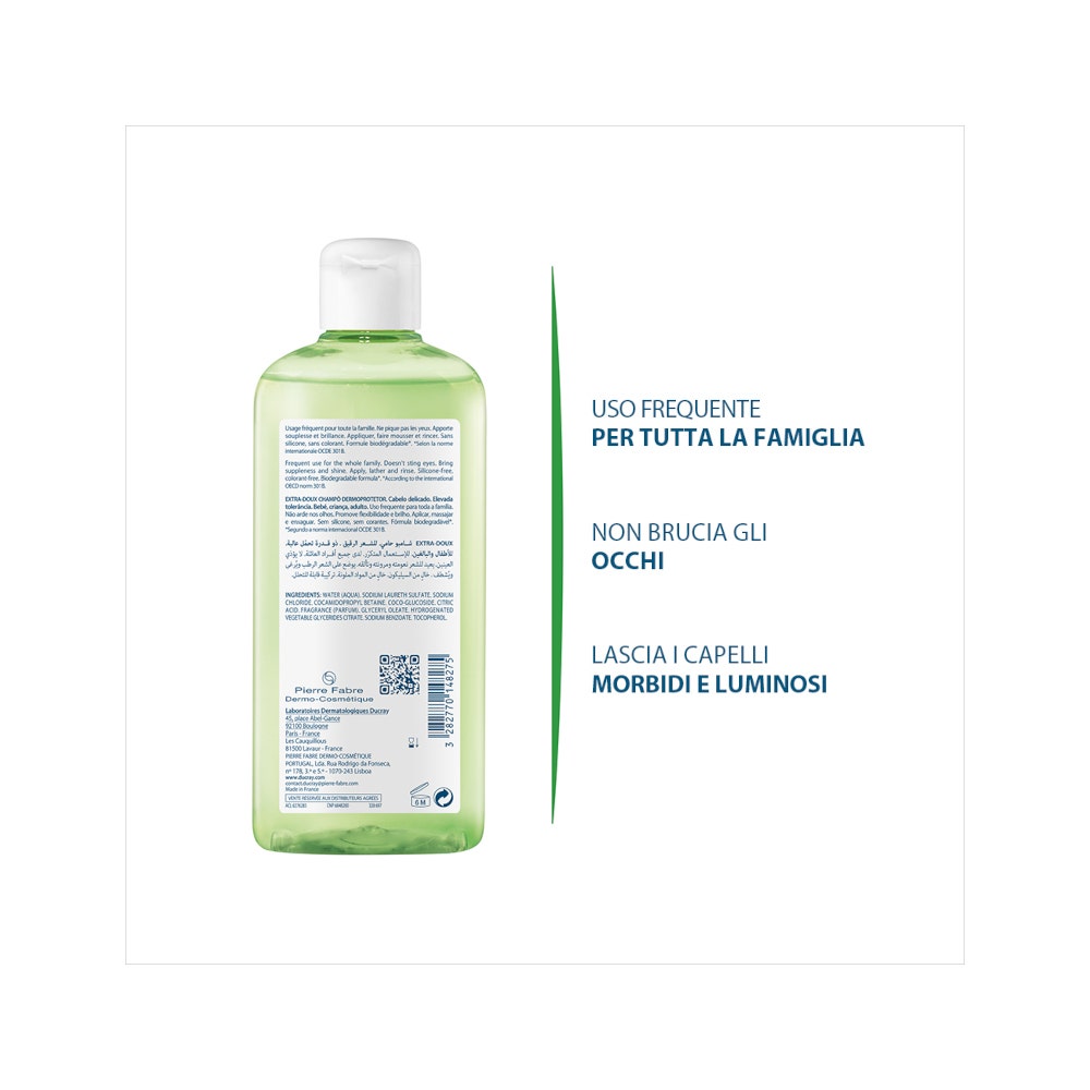 Ducray Extra Doux Shampooing Dermoprotecteur 200 ml