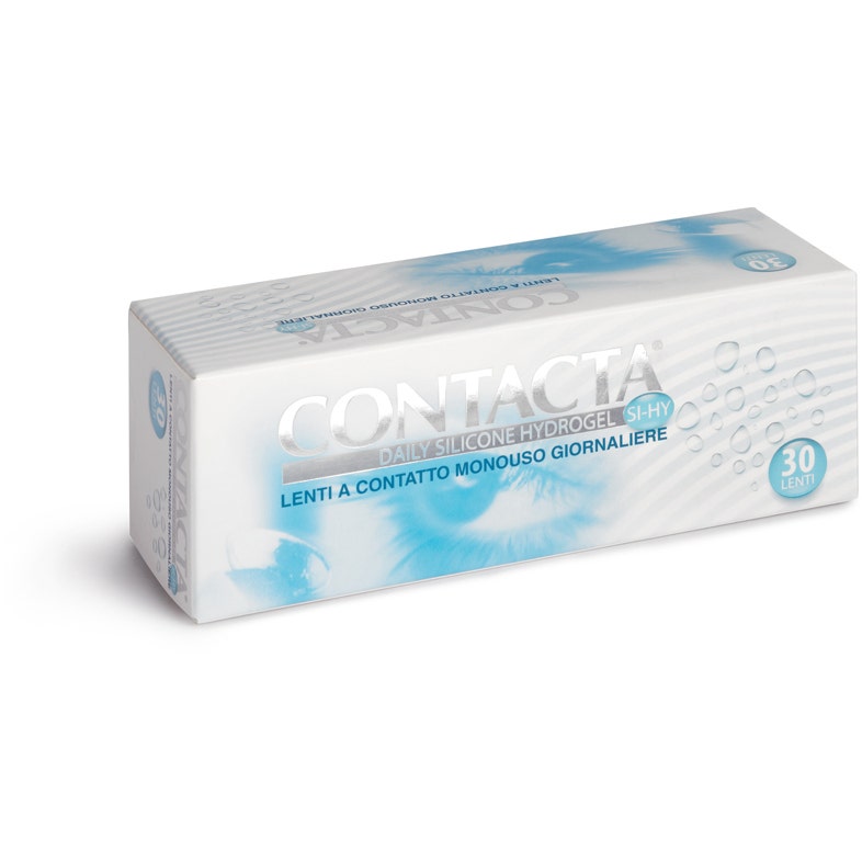 Contacta Daily Lens Silicone Hydrogel Lenti A Contatto Monouso Giornaliere -7,50 30 Pezzi