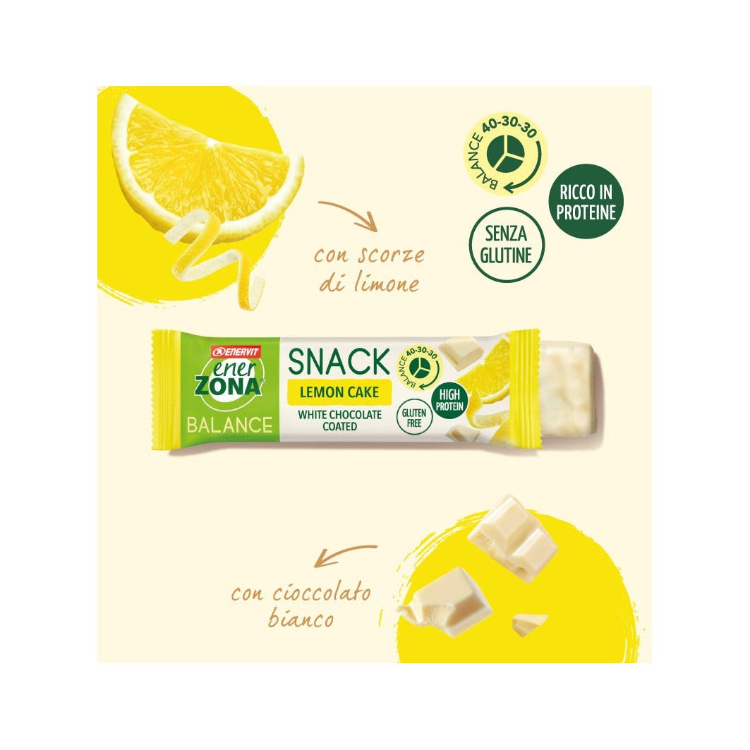 Enerzona Snack Lemon 30 barres de 33 g