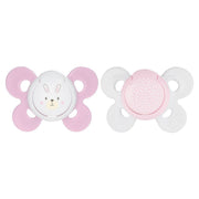Chicco Succhietto Physio Comfort Girl Silicone 6-12Mesi  2 Pezzi