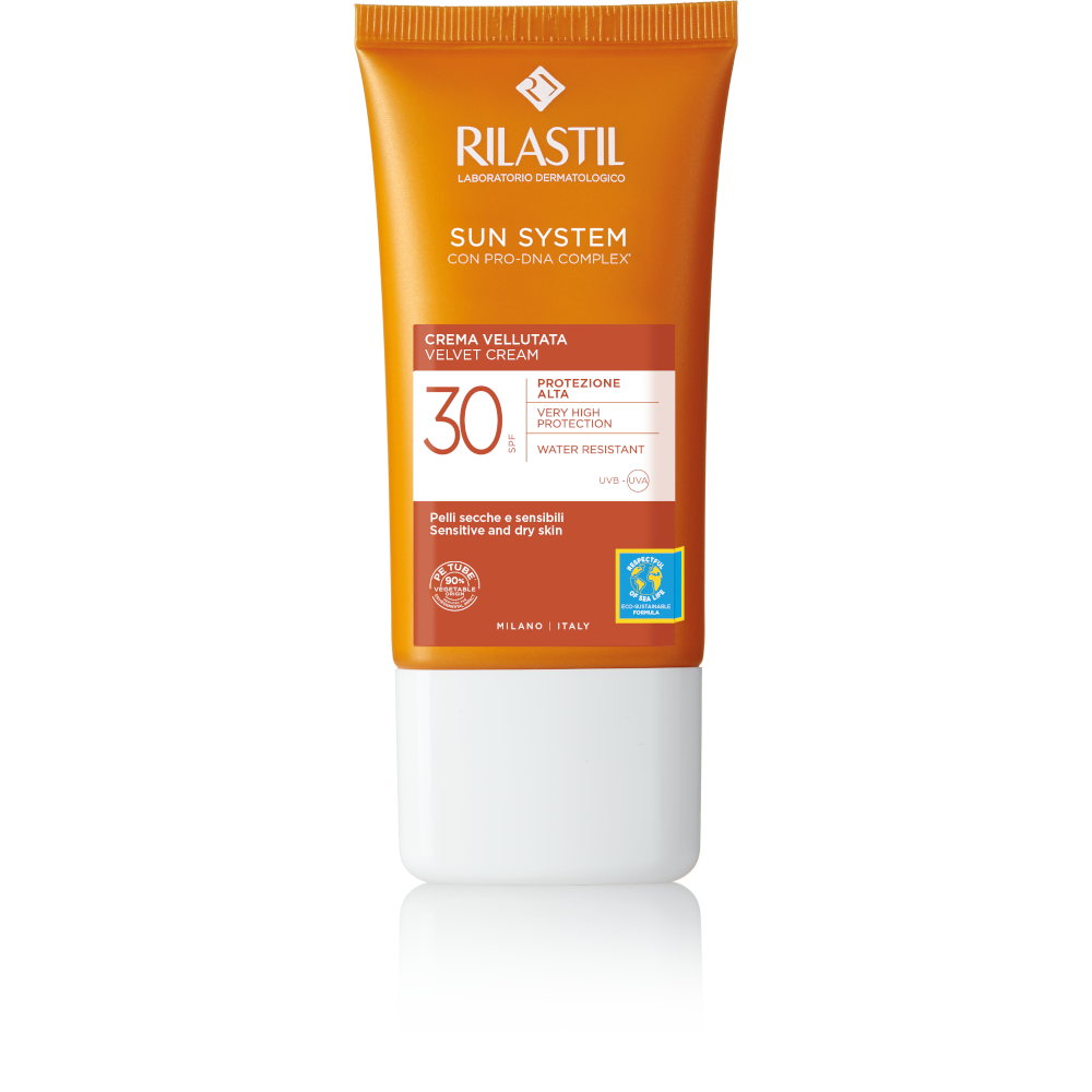 Rilastil Sun PPT Crème Veloutée SPF30 Visage 50 ml