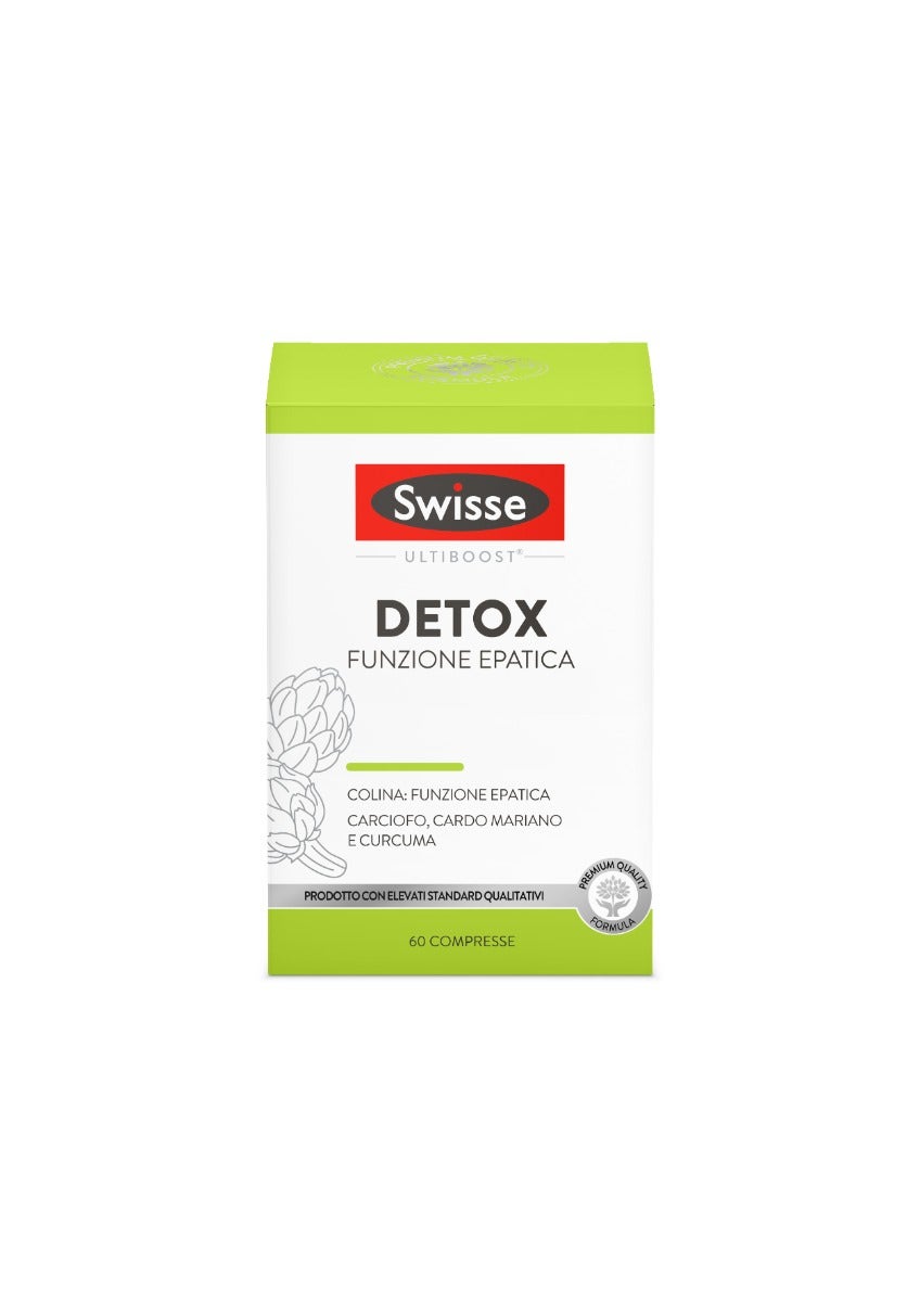 Swisse Detox Funzione Epatica 60 Compresse